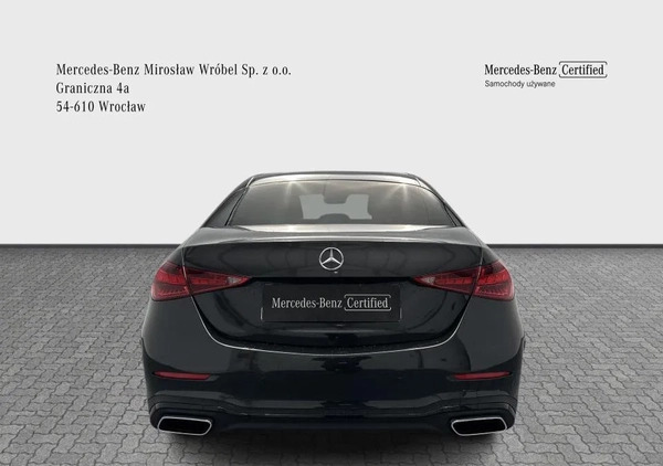 Mercedes-Benz Klasa C cena 249900 przebieg: 41200, rok produkcji 2021 z Wrocław małe 407